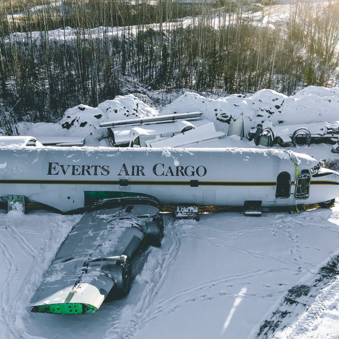 A pilot turned an old plane into a two-bedroom apartment