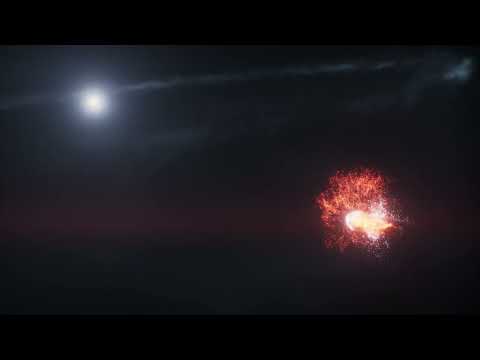 First-of-its-kind cosmic collision spotted 25 light-years from Earth