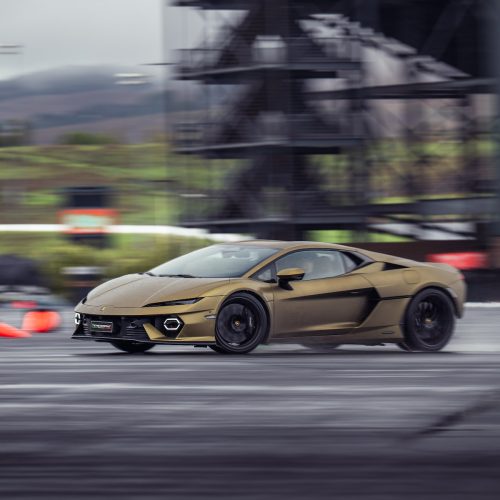 Lamborghini’s new hybrid supercar includes a three-level drift mode and three axial flux motors