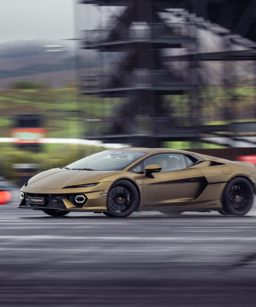 Lamborghini’s new hybrid supercar includes a three-level drift mode and three axial flux motors