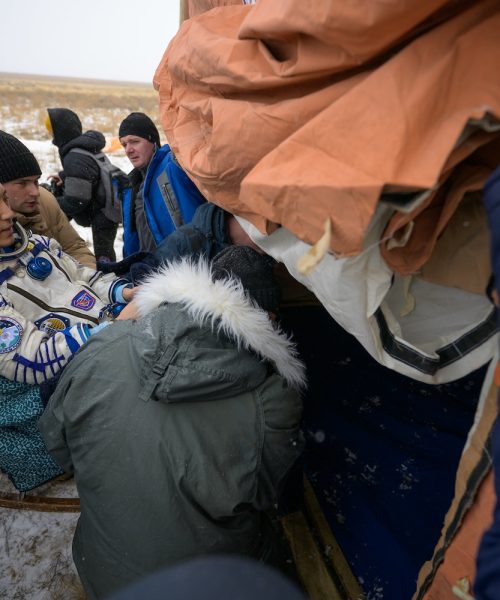 NASA astronaut comes home after circling Earth 3,920 times