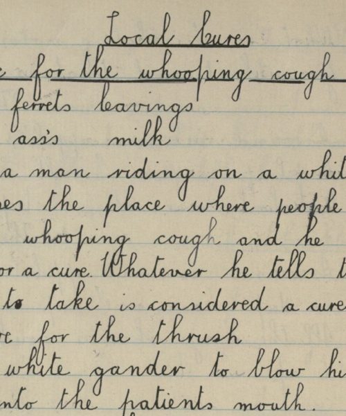 Why using a donkey to treat whooping cough makes sense