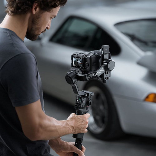 DJI RS 5 Gimbal Lets You Simply Tap on Its Touchscreen to Track Subjects