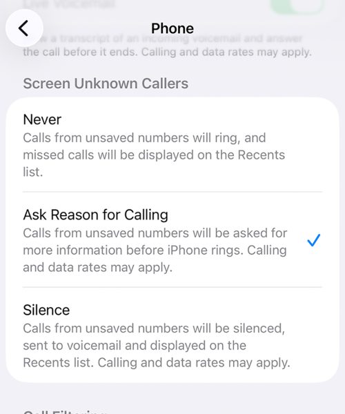 How to stop annoying spam calls