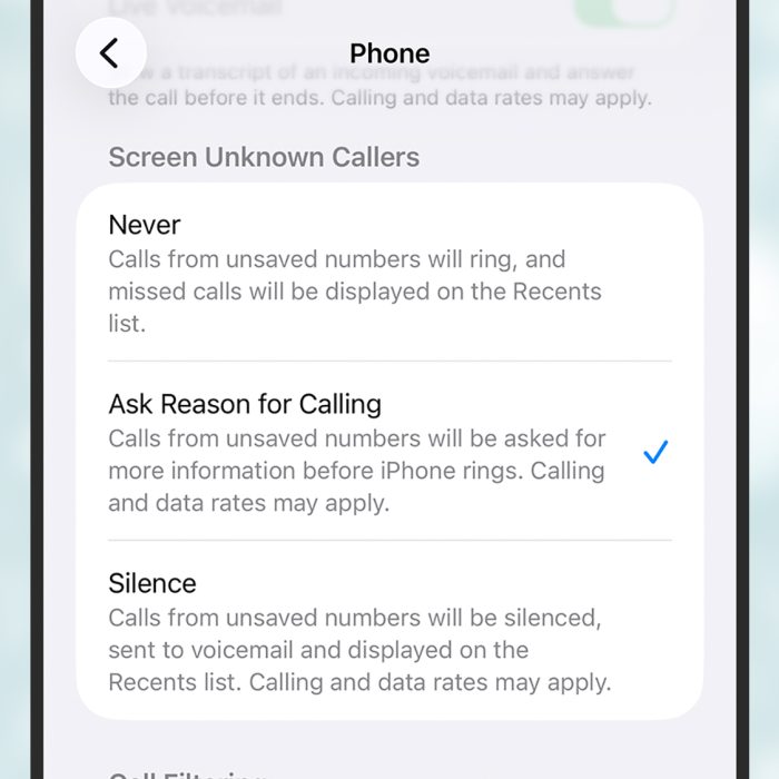 How to stop annoying spam calls
