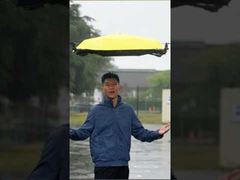 We may not have flying cars, but we have flying umbrellas