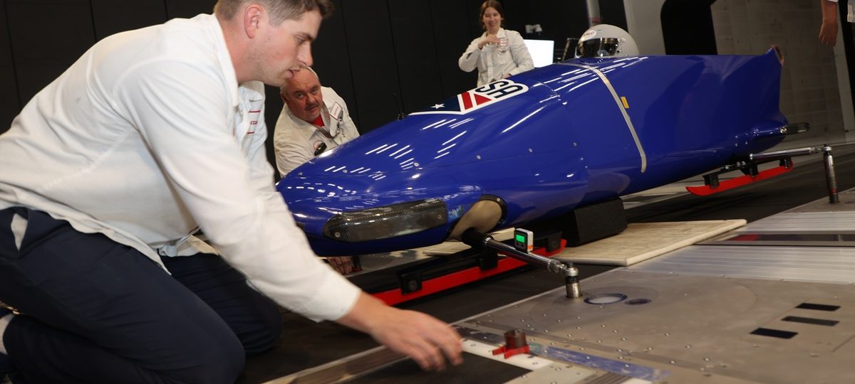 The U.S. Olympic bobsled team borrowed Honda’s wind tunnel for test runs
