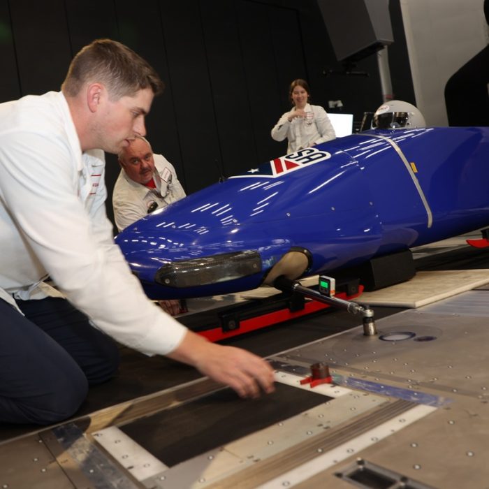 The U.S. Olympic bobsled team borrowed Honda’s wind tunnel for test runs