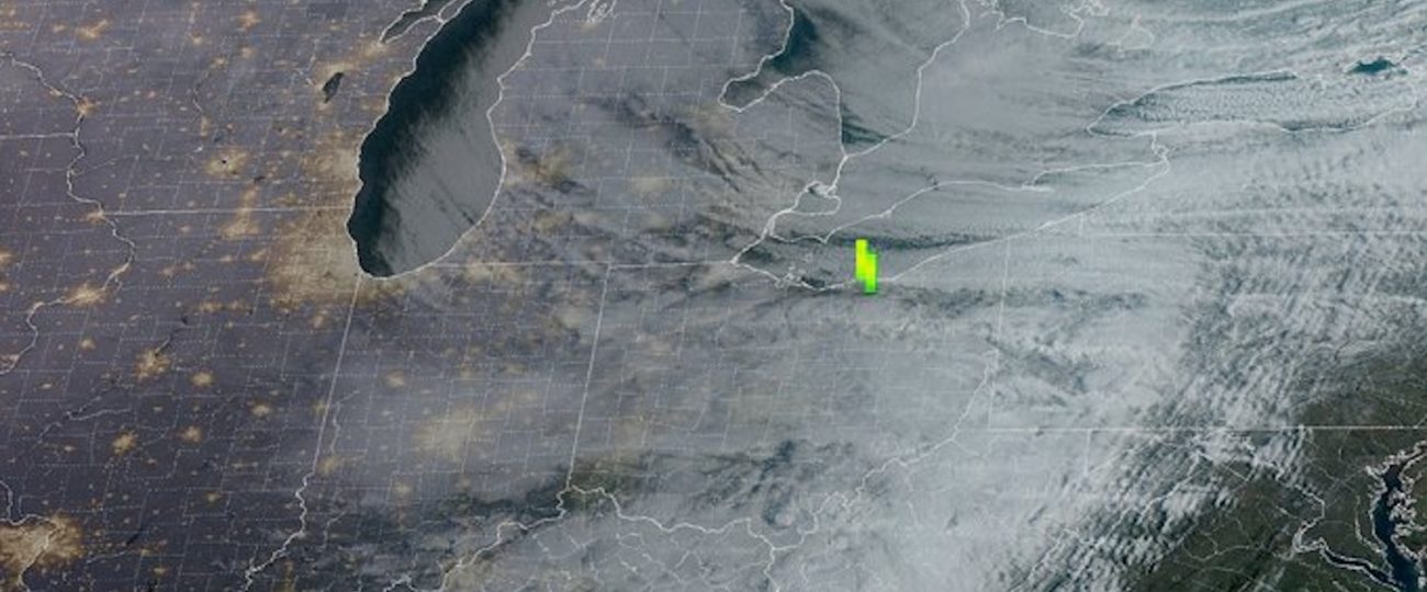 A meteor exploded over Ohio and Pennsylvania