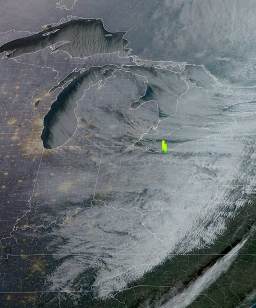 A meteor exploded over Ohio and Pennsylvania