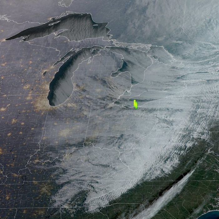 A meteor exploded over Ohio and Pennsylvania