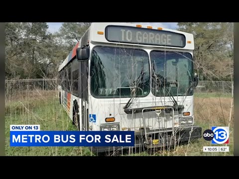Houston city bus listed on Facebook Marketplace