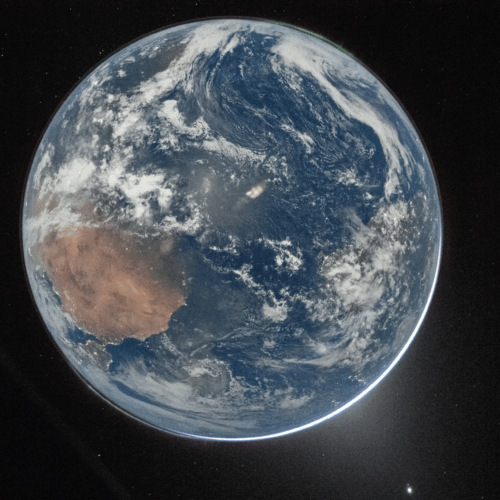 Artemis II crew snaps stunning portrait of Earth on their way to the moon