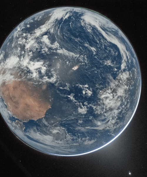 Artemis II crew snaps stunning portrait of Earth on their way to the moon