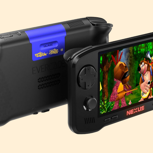 Evercade Nexus is a Retro Gaming Handheld Designed for Fifth-Gen Console Games