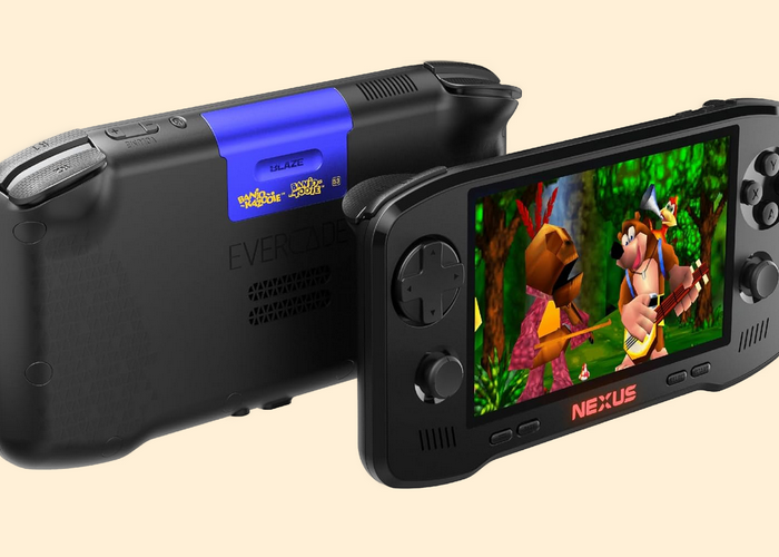 Evercade Nexus is a Retro Gaming Handheld Designed for Fifth-Gen Console Games