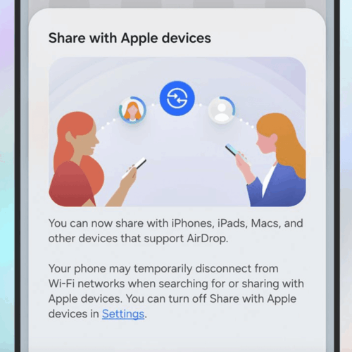 Samsung Galaxy phones now support Apple AirDrop. Here’s how it works.