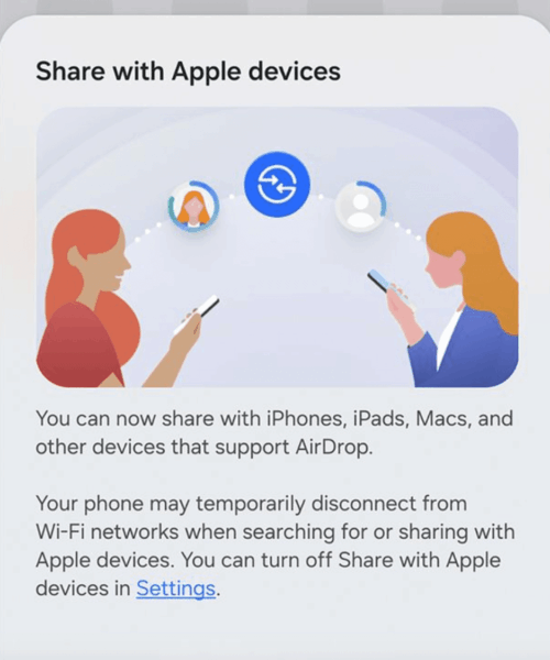 Samsung Galaxy phones now support Apple AirDrop. Here’s how it works.