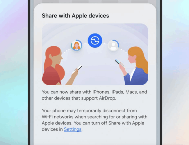 Samsung Galaxy phones now support Apple AirDrop. Here’s how it works.