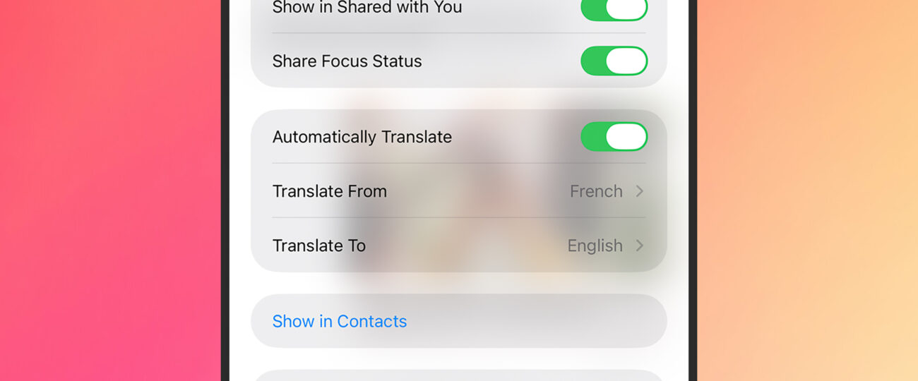 There’s a helpful translation tool hidden in your iPhone Messages