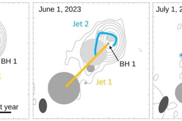 Two supermassive black holes are on a collision course