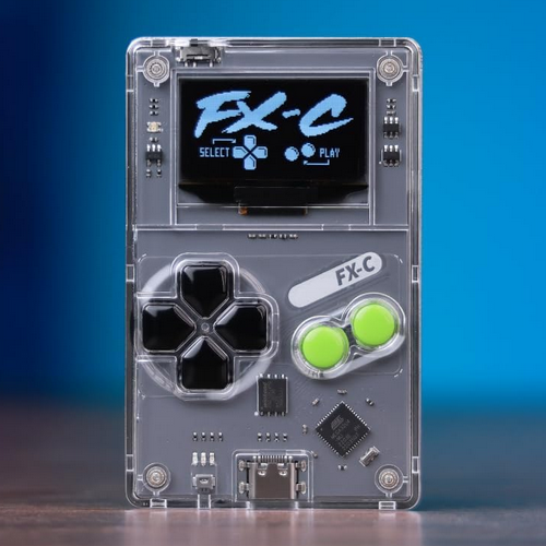 Arduboy FX-C Card-Sized Gaming Handheld Comes with 300 Games Built-In