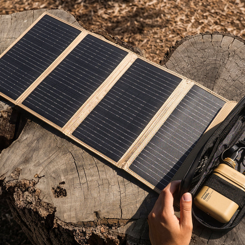 Nestout 4-Panel Solar Charger V2 Keeps Your Tech Working During Outdoor Adventures