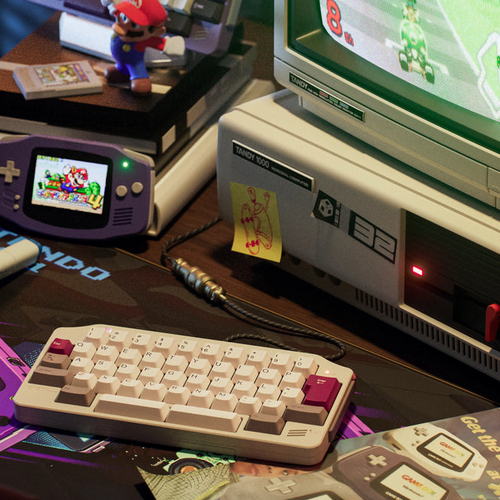 PromoType KeyBoy Advance Puts Classic GBA Styling on a Compact Keyboard