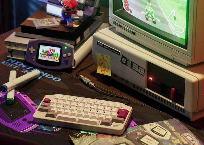 PromoType KeyBoy Advance Puts Classic GBA Styling on a Compact Keyboard