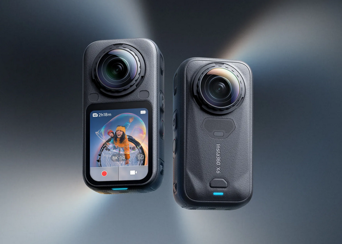 Insta360 X6 Boasts Smaller Size While Packing Bigger Sensors, More Powerful Chips, and More Durable Lenses