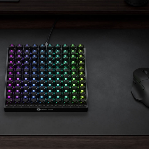 Keychron C100 8K Giant Custom Macro Pad Gives You 100 New Keys For All Your Custom Macro Needs