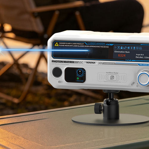 Photon Matrix Blue Laser Mosquito Air Defense Shoots Down Flying Insects Out of Your Airspace
