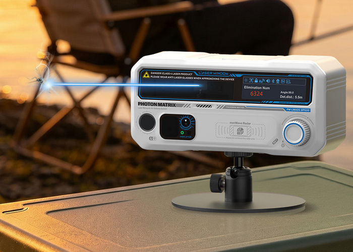 Photon Matrix Blue Laser Mosquito Air Defense Shoots Down Flying Insects Out of Your Airspace