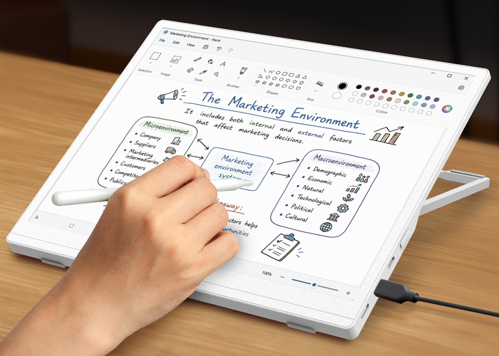 Acer EP130K USB Monitor Boasts a 60Hz Color E-Ink Panel