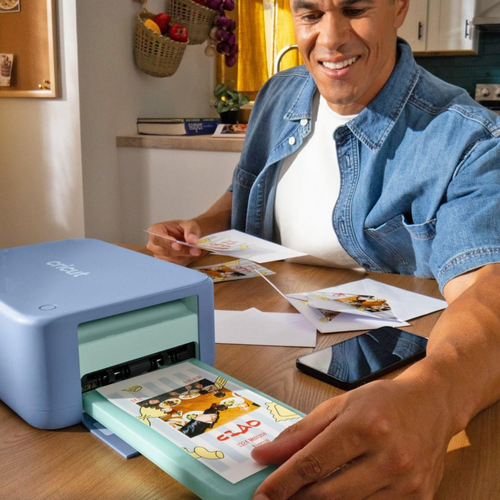 Cricut StickerPix Print + Cut Prints, Laminates, and Precuts Sheets of Stickers at the Push of a Button