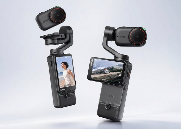 Hohem Eyepic Has a Camera That Detaches from the Gimbal for Action Cam Use