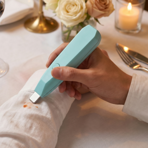 FireArt InstaSpot Uses Ultrasonic Vibrations to Clean Spot Stains Instantly